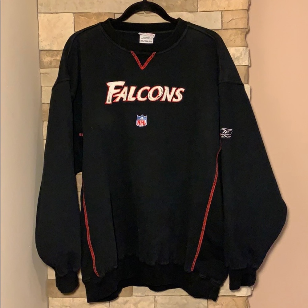 Vintage Falcons Reebok XXL Crewneck Sweater NFL